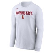 USC Trojans Nothing Easy Nike Bench LS T-Shirt